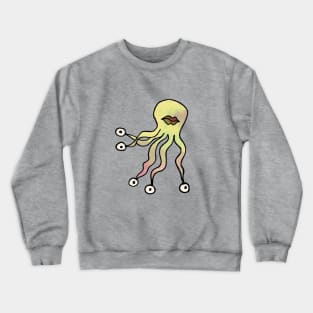 Five Eyeball-Legged Octopus - Eliza and Boo Crewneck Sweatshirt